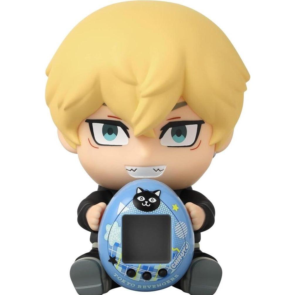 Banpresto BANDAI - TAMAGOTCHI Tokyo Revengers Chifuyu Version With Hugmy Figure 4cm Virtual Pet Based On Tok