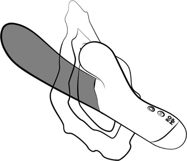 Actual product image Romp Pulse Wiederaufladbarer Rabbit Vibrator mit Klitoris Sauger