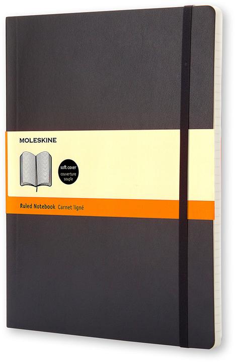Actual product image Moleskine Notebook Classic Soft XLarge (Special, Lined, Soft cover)