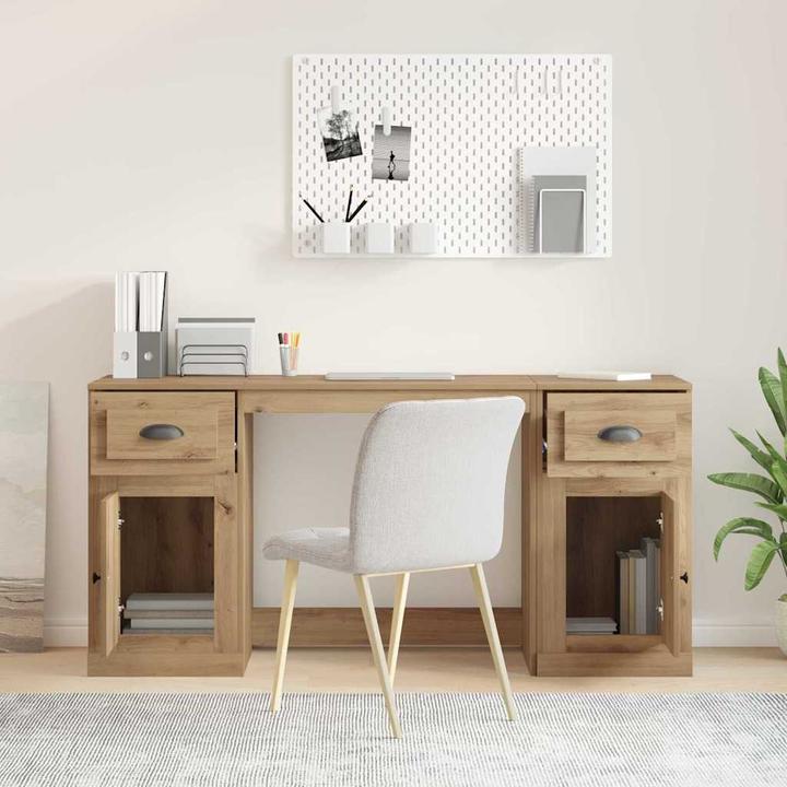 Actual product image vidaXL Moderner Schreibtisch (154.50 x 50 x 75 cm)