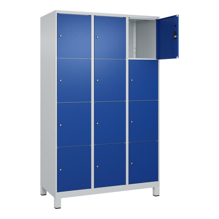 Produktbild C+P Fächerschrank Classic Plus, 4 Fächer übereinander, Abteilbreite 40 cm, mit Füssen (120 cm, 195 cm)