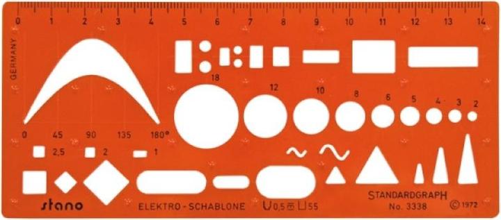 Standardgraph Template Elektro Stano (15 cm)