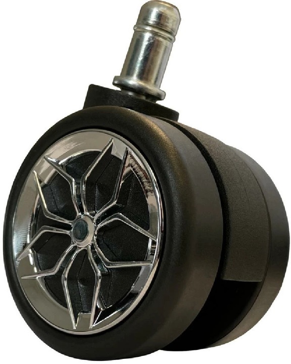 Produktbild LC-Power Rollen LC-CASTERS-2-DRIFT 5er Set Chrom