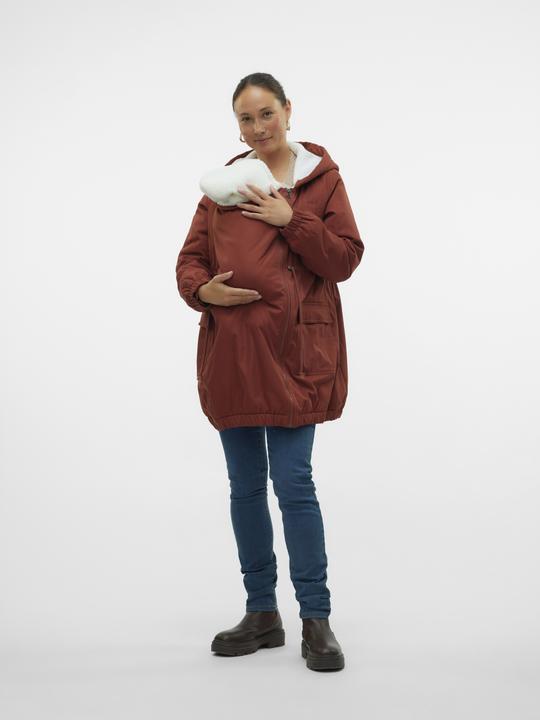 Actual product image Mamalicious Hood Elasticated cuffs Jacket Jacket (L)