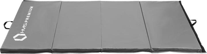Produktbild HMS Faltbare Gymnastikmatratze Premium MGS01, 2400x1200mm, grau (50 mm)