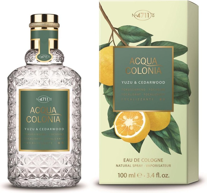 Produktbild Acqua Colonia 4711 Yuzu & Cedarwood (Eau de cologne, 100 ml)