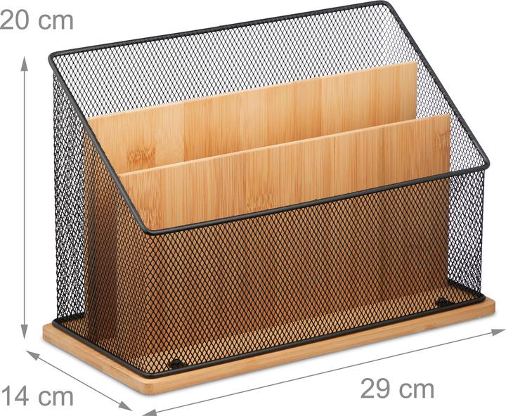 Actual product image Relaxdays Dokumentenhalter