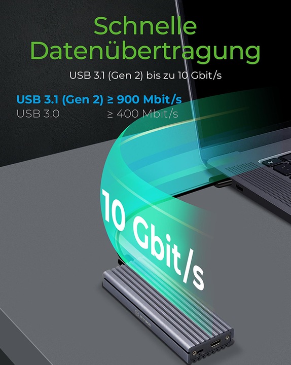Productafbeelding Icy Box IB-1817M-C31 (M.2 2230, M.2 2242, M.2 2260, M.2 2280, M.2)