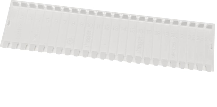 Hager Bandeau de couverture pour panneau de distribution