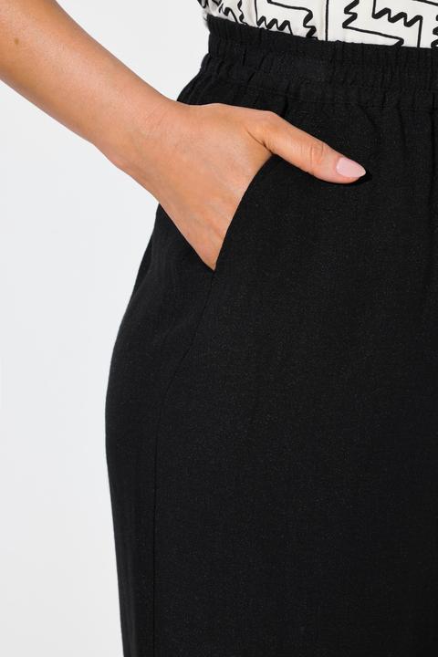 Immagine prodotto Ulla Popken Culottes con taglio della gamba ampio e lungo fino al polpaccio e cintura elastica (44)