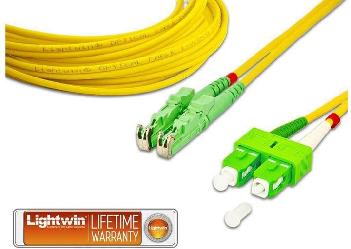 Produktbild Lightwin LWL Duplex Patchkabel, Singlemode (5 m)