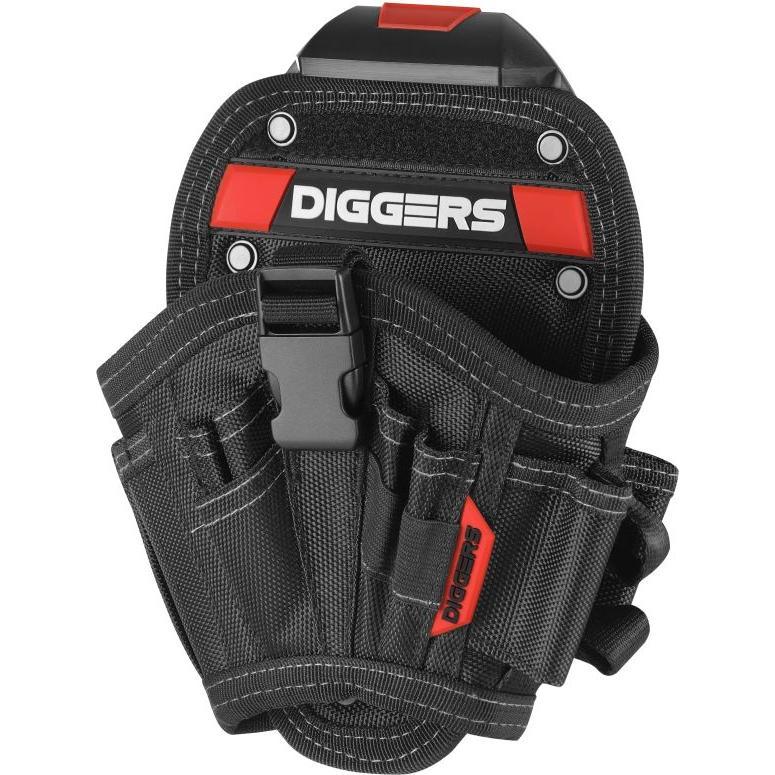 Diggers Tools, Cassetta degli attrezzi, DIGGERS DK576 Quick Click Medium Drill Holster Aufbewahrungstasche