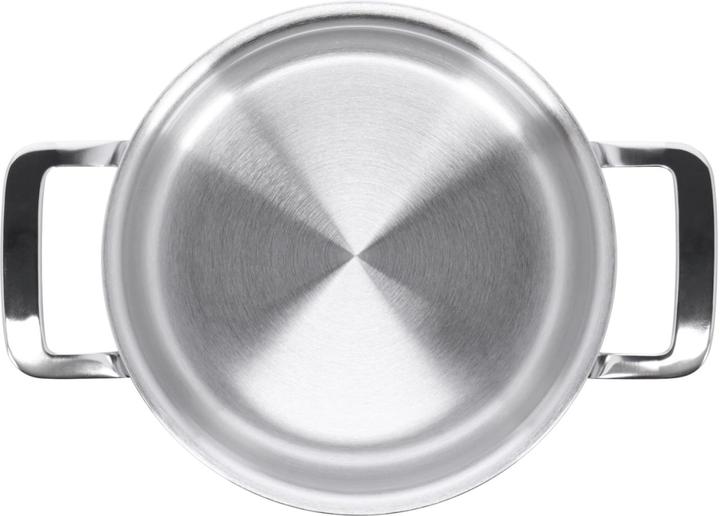 Actual product image Demeyere Intense 5 Casserole 16cm with double-walled lid (Pot, Stainless steel)