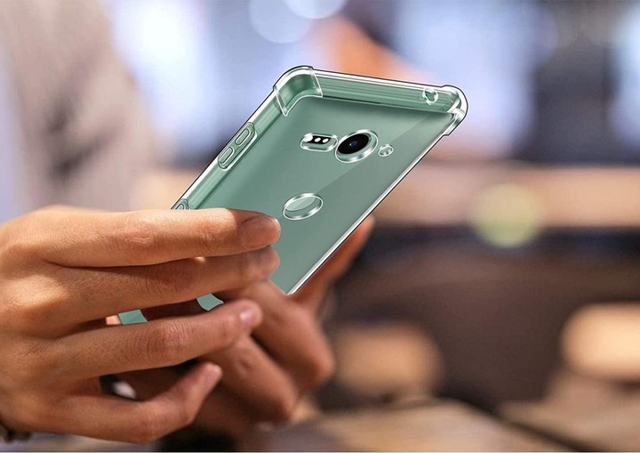 Produktbild Screenguard Sony Xperia XZ2 Compact Hülle Crystal Soft Airbag Bumper (Sony Xperia XZ2 Compact)