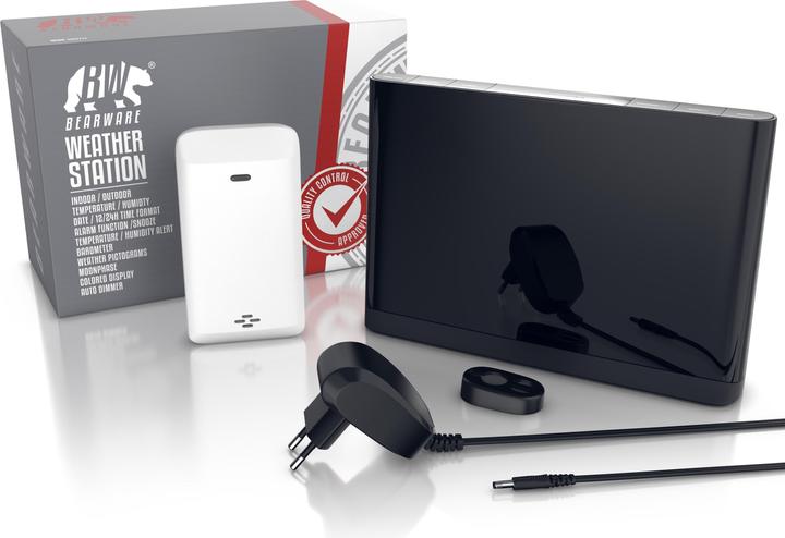 Actual product image Bearware Radio weather station