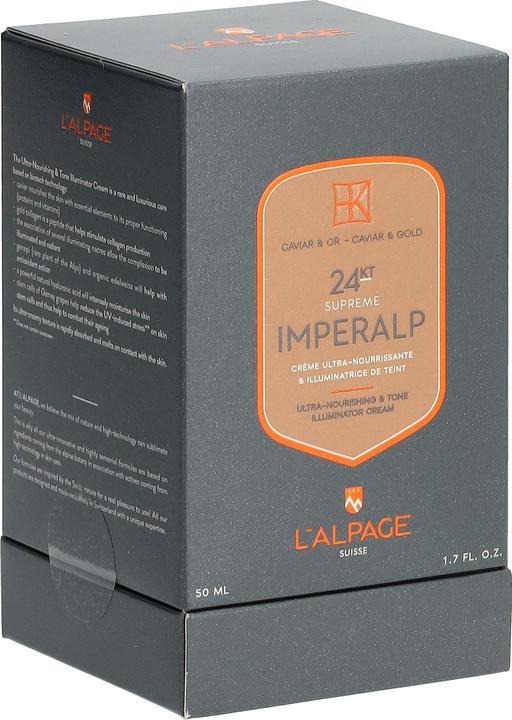 Immagine prodotto L'Alpage Suisse L'ALPAGE Imperalp Crème radiant complexion ultra-nourishing, 50 ml (50 ml, Crema da giorno)