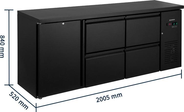 Produktbild Gastro Hero Barkühltisch ECO / (509 l)