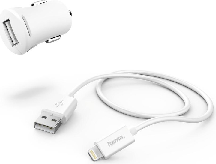 Actual product image Hama Car Charging Set Lightning
