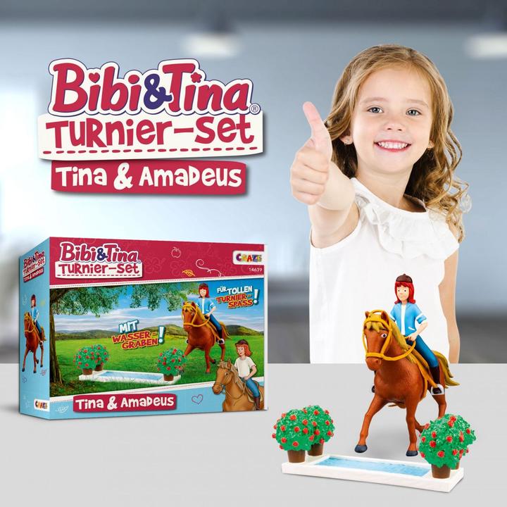 Produktbild Craze Bibi & Tina Turnier-Set- Tina & Amadeus