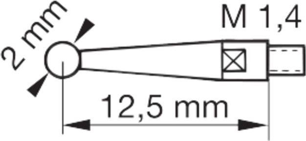 Produktbild Tesa Technology TAST Fühlhebelmessgerät 0. 01 mm Abl.. 38 mm Durch