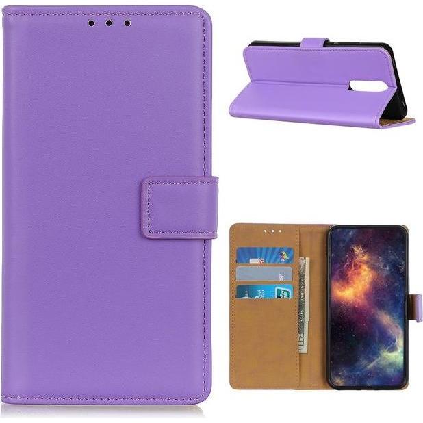 Thumbnail - MU Classic Classic II Leder Bookcover Series (OnePlus 8T), Smartphone Hülle, Violett