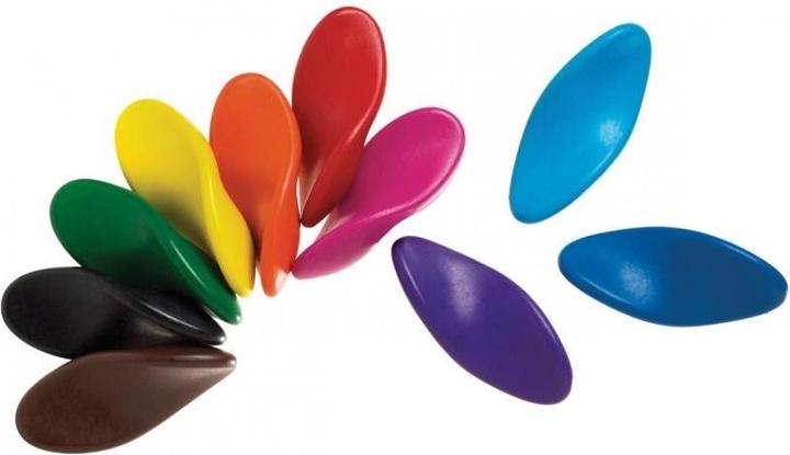 Kolorowe Baloniki Matite colorate trapano ergonomico 10 colori (274700) (10x)