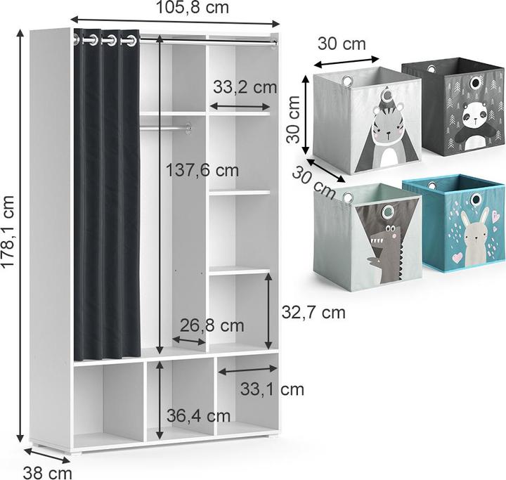 Actual product image Vicco Luigi (105.80 cm)
