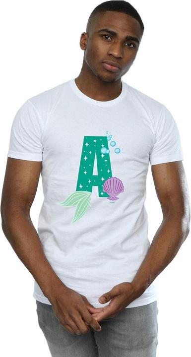 Immagine prodotto Disney Alphabet A Is For Ariel Maglietta Uomo (M)