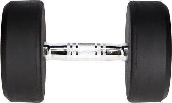 Image du produit HMS Haltère court caoutchouté 18kg HG PRO 18 (1 x 18 kg)