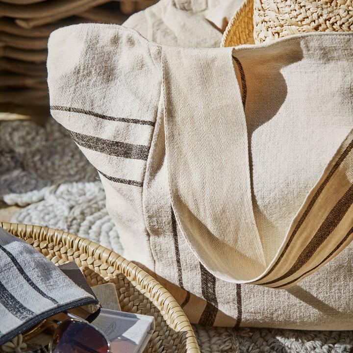 Immagine prodotto Loberon Tasche 2er Set Bravenda beige/schwarz