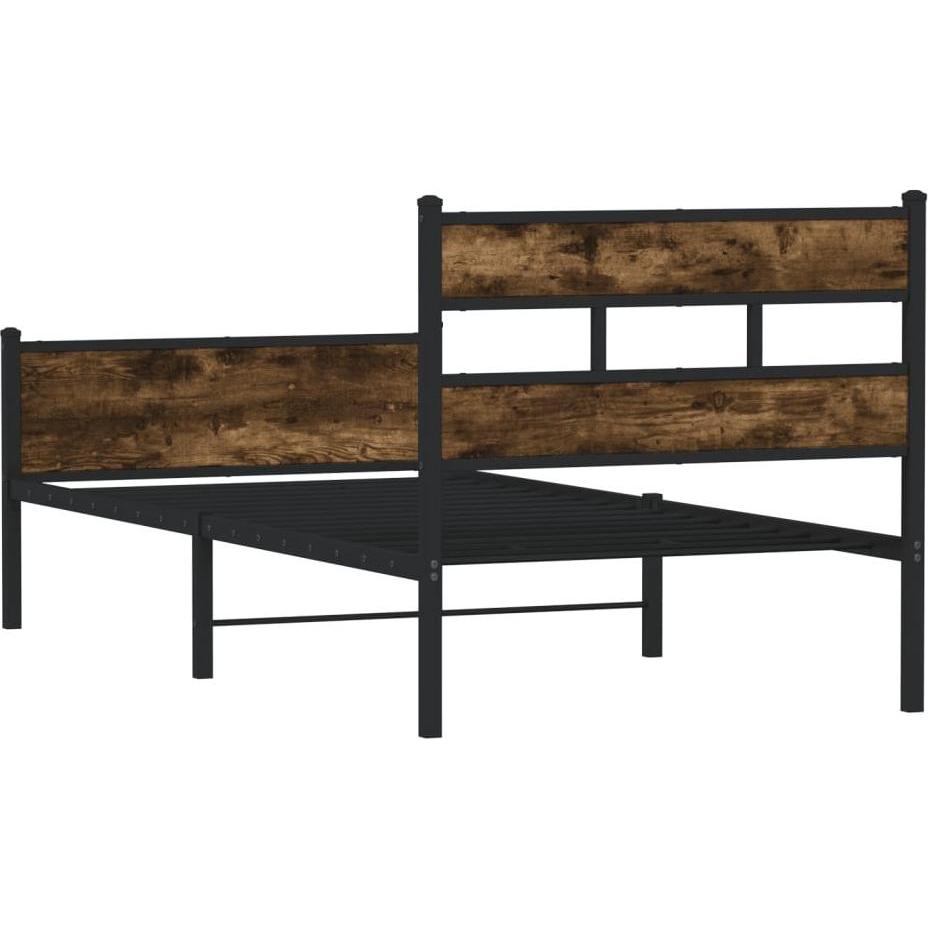 VidaXL, Bett, Bettgestell Bett Einzelbett ohne Matratze 90x200 cm Holzwerkstoff (90 x 200 cm)
