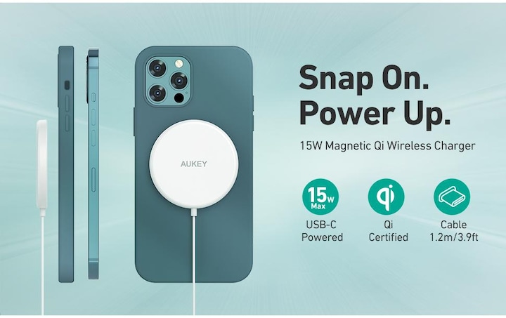 Produktbild Aukey Aircore Magnetic Charger (15 W)