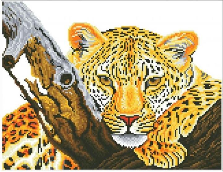 Diamond Dotz Leopardo (45,7 x 35,5 cm)