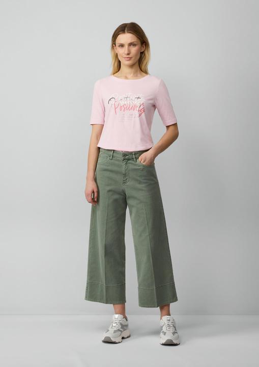 Produktbild S.Oliver Hose Culotte-Jeans / Regular Fit / High Rise / Wide Leg / Bügelfalten (38)