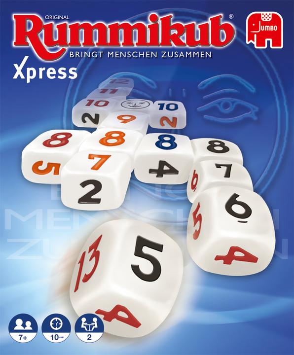 Actual product image Jumbo Original Rummikub Xpress (German)