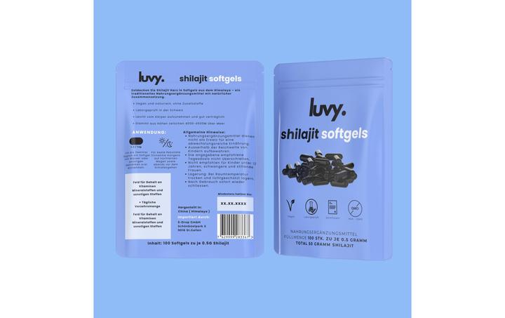 Actual product image Luvy Shilajit (100 Piece, Capsules, 50 g)