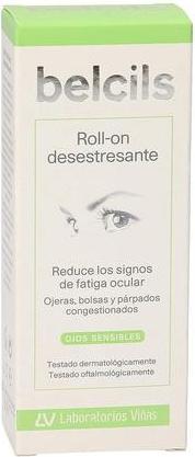 Image du produit Belcils Roll-On Déstressant pour les poches et les cernes 8ml (Gel pour le soin des yeux, 8 ml, Jour + nuit)