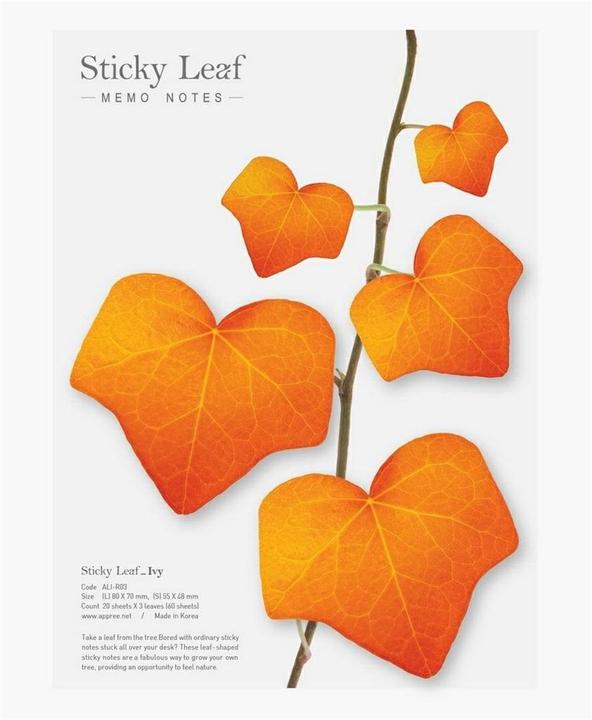 Productafbeelding Appree Sticky Notes - Red Ivy L (80 x 70 mm)