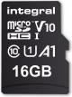 Actual product image HIGHSPEED MICROSDHC/XC V10 UHS-I 16GB (16 GB, microSD, U1, UHS-I)