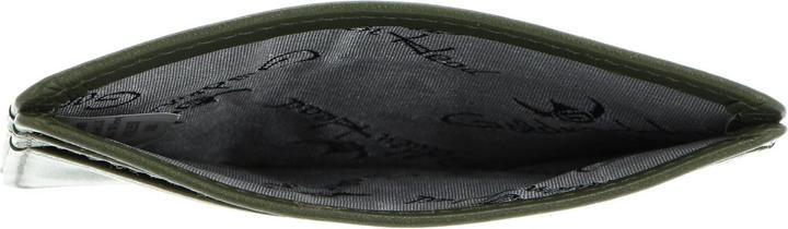 Actual product image Golden Head Valencia credit card holder RFID protection leather 10 cm