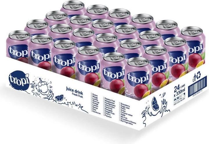 Tropi Passionsfrucht Saft (24 x 33 cl)