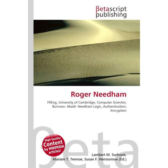 Thumbnail - Roger Needham, Fachbücher