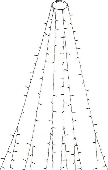 Actual product image Konstsmide LED tree mantle (12.40 m)