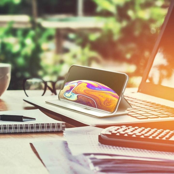 Produktbild Forcell Kunstleder Klapptasche für Samsung Galaxy S22 Plus - Schwarz (In Massen) (Samsung Galaxy S22+)