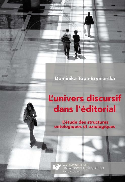 Produktbild L'Univers discursif dans l'editorial + CD