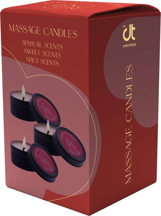 Produktbild Dream Toys Amour - Massage Candle Set of 3 Scents