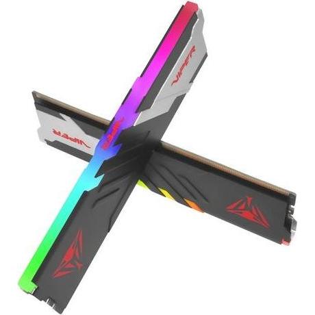 Thumbnail - Patriot DDR5 2x16GB VIPER VENOM 7400MHz RGB (2 x 16GB, 7400 MHz, DDR5-RAM, DIMM), RAM, Schwarz