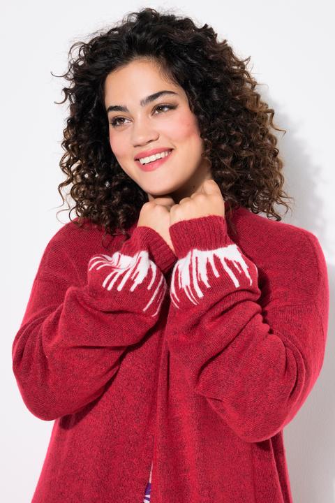Produktbild Angel of Style Long-Strickjacke, Straight Fit, HAPPY-Statements (42, 44)