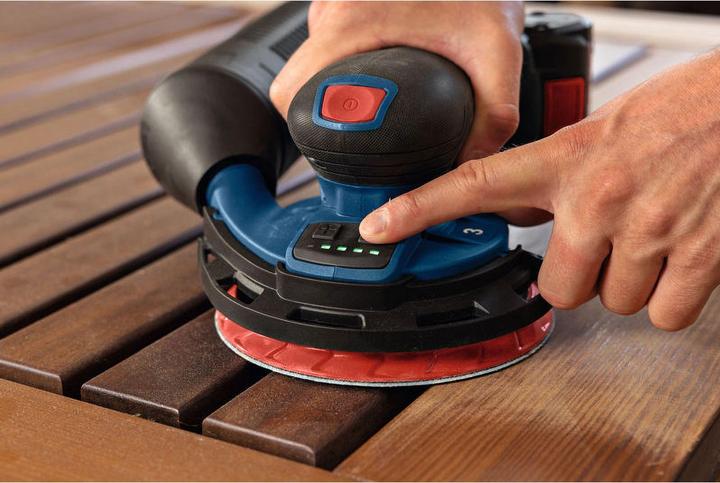 Actual product image Bosch Professional GEX 18V-150-3 Solo (Eccentric grinder)