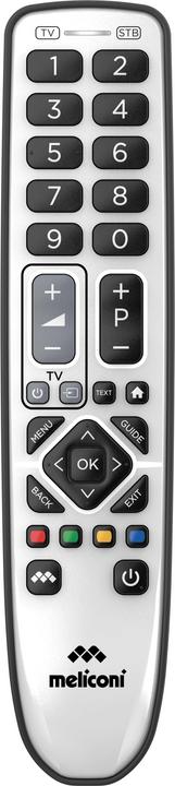 Meliconi Gumbody Pratico 2+ (Universal remote control, Miracast)